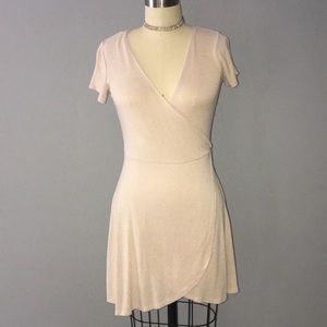 Mini wrap dress
